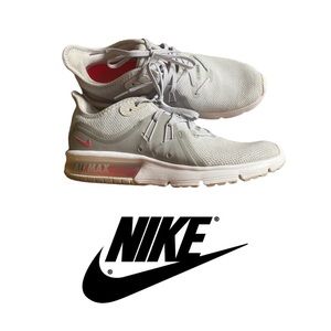 Women’s Nike Airmax Sequent 3 Pure Platinum Racer Pink Size 9